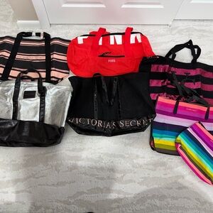 Victoria's Secret Vibrant Tote Bag Collection